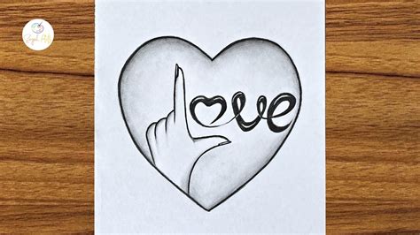 lovers drawing easy|Love Drawings The Easy Way & 7 Heart.